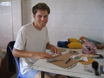 origami with Christian, today windows...