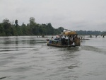 taking a boat to Siem Pang
