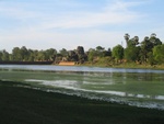 approaching Angkor Wat