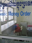 waiting for customers at the GPO, Phnom Penh
