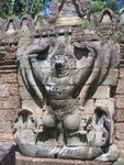 Garuda, mystical creature: half man, half bird