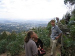 view over Addis from Entoto Maryam
