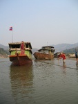 Going up the Mekong river