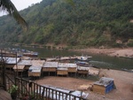 Muang Khoua, back on the river - going down the Nam Ou