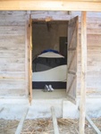 tent in soon to be tourist bungalow