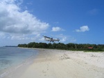 arriving on Ile Ste. Marie