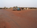 waiting for a taxi-brousse to fill up, junction at Djenne