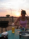 cooking supper