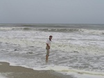 even the salt water is freeezing