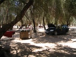 camping close to the Fish River Canyon