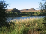 Orange River, South African-Namibian border