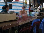 lunch at the market in Vinh Long, Mekong Delta